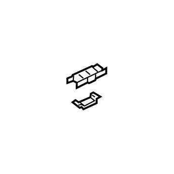 Mitsubishi 5850A447 Frame Trim Hardware Kit