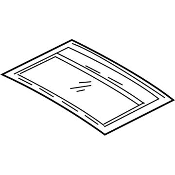 Mitsubishi Sunroof - 91604W050P