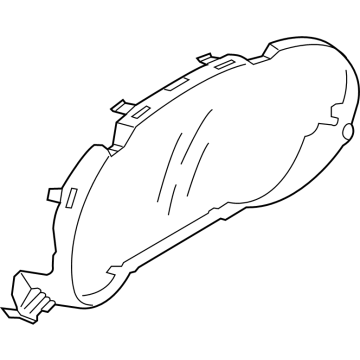 Mitsubishi 8100B397 Cluster Lens