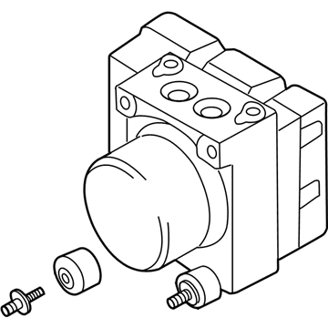 Mitsubishi ABS Control Module - 4670A904
