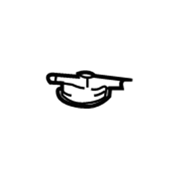 Mitsubishi Radiator Cap - MN161265