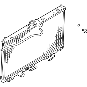 Mitsubishi Radiator - MR464612
