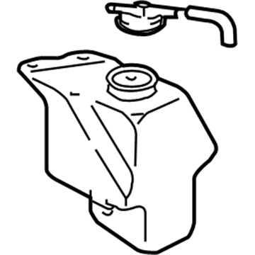 Mitsubishi Coolant Reservoir - MR464624