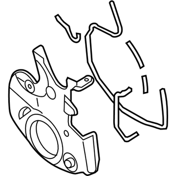 Mitsubishi Lancer Timing Cover - MN158387