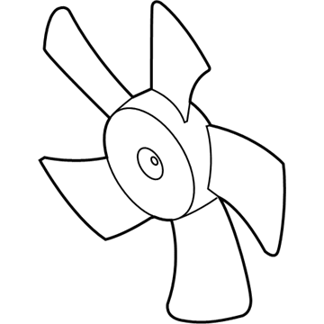 Mitsubishi Engine Cooling Fan - 1355A095