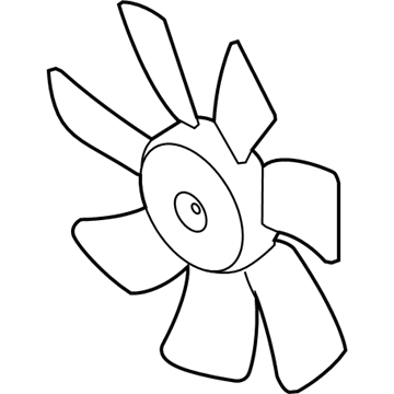 Mitsubishi Engine Cooling Fan - MR312899
