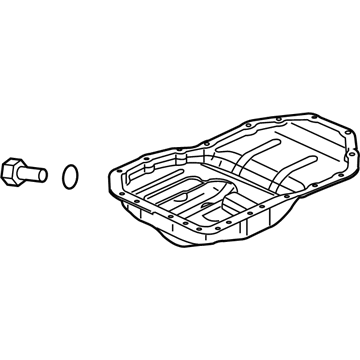 Mitsubishi Oil Pan - 1200A394