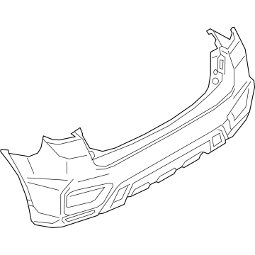 Mitsubishi 6410F479 Bumper Cover
