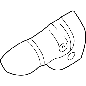 Mitsubishi Exhaust Heat Shield - MR497485