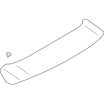 Mitsubishi Eclipse Cross Spoiler - 6515A578HB