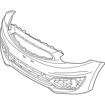 Mitsubishi Mirage Bumper - 6400G519