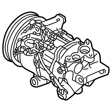 Mitsubishi A/C Compressor - 7813B071