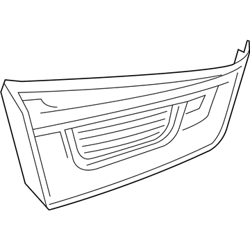 Mitsubishi Outlander Sport Tail Light Lens - 8336A086