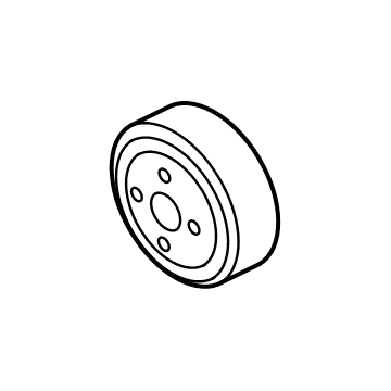 Mitsubishi Water Pump Pulley - 1330A102