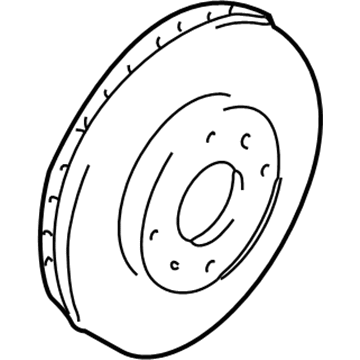 Mitsubishi Brake Rotor - MR510966