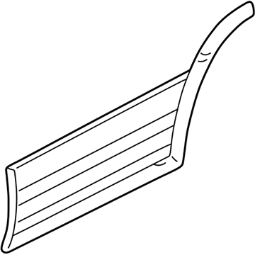 Mitsubishi Montero Door Moldings - MN133682HC