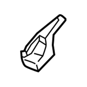 Mitsubishi 7405A538 Side Extension, Passenger Side