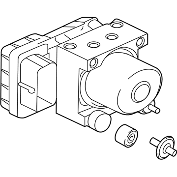 Mitsubishi ABS Control Module - 4670A495