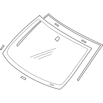 Mitsubishi Windshield - 6102B518