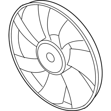 Mitsubishi Engine Cooling Fan - 1355A280