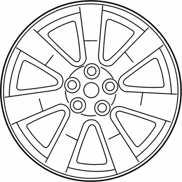 Mitsubishi Outlander Alloy Wheels - 4250B368