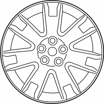 Mitsubishi Alloy Wheels - 4250A723