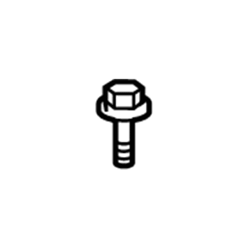 Mitsubishi MB612553 Bumper Cover Bolt