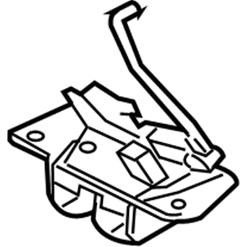 Mitsubishi Tailgate Lock - MR556965