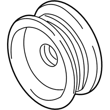 Mitsubishi Alternator Pulley - MD619238