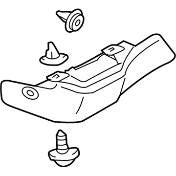 Mitsubishi Mud Flaps - 5370B162