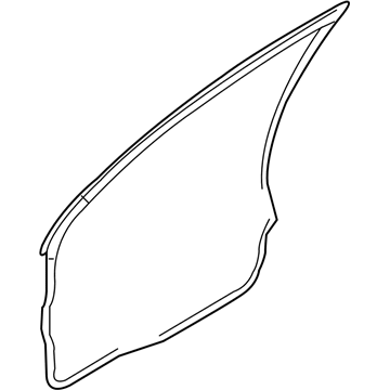 Mitsubishi Weather Strip - MR599968