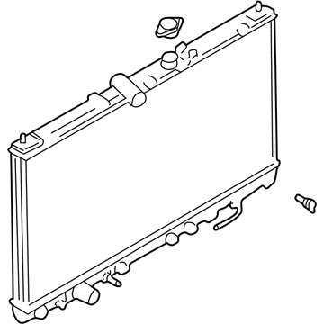 Mitsubishi Radiator - MZ690920