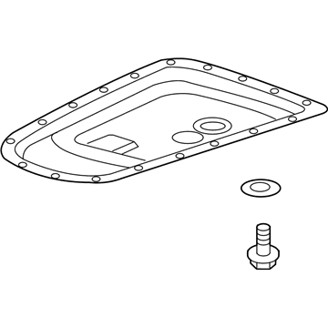Mitsubishi Transmission Pan - 2705A062