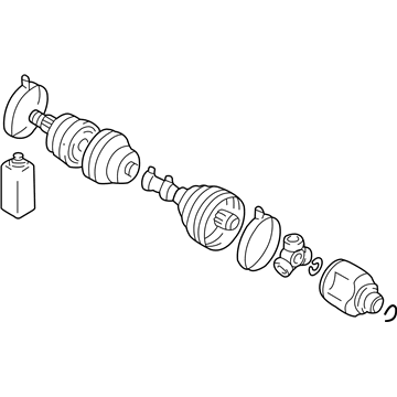 Mitsubishi Galant Axle Shaft - MR980076
