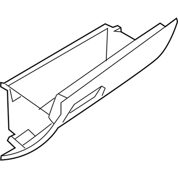 Mitsubishi Glove Box - 8006A615XA