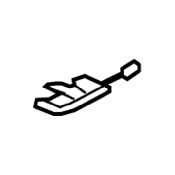 Mitsubishi 6958A060 Lever, Passenger Side