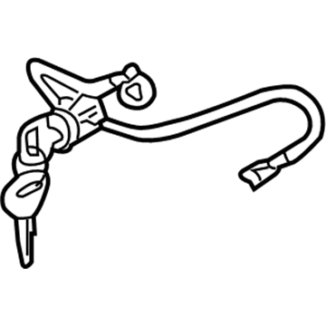 Mitsubishi Door Lock Cylinder - 6370A191