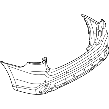 Mitsubishi Outlander Bumper - 6410F219