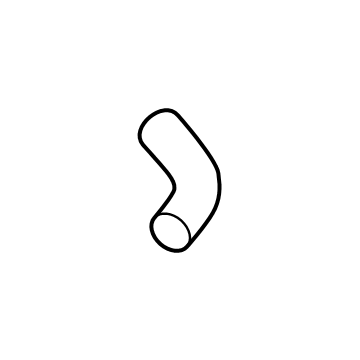 Mitsubishi Outlander PHEV Radiator Hose - 1370B801