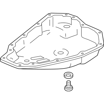 Mitsubishi Transmission Pan - 2705A036