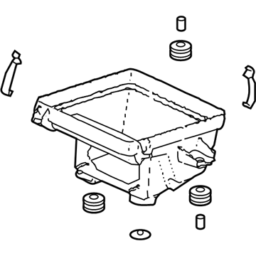 Mitsubishi Air Filter Box - MN153356