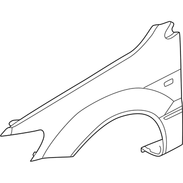 Mitsubishi Fender - MR555069
