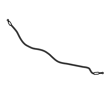 Mitsubishi Eclipse Cross Hood Release Cable - 5910A185