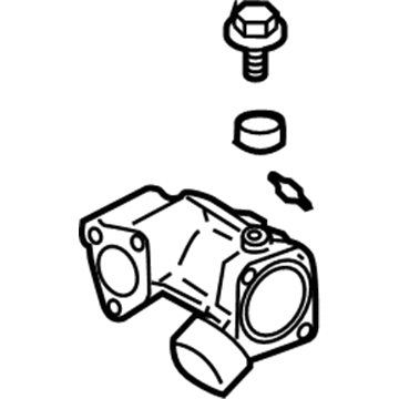 Mitsubishi Thermostat Housing - MD355727