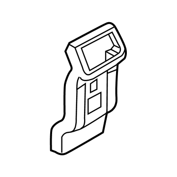 Mitsubishi 8011C549XA Rear Trim