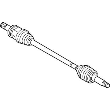 Mitsubishi Eclipse Cross Axle Shaft - 3715A406