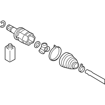Mitsubishi Outlander Sport CV Joint - 3717A050