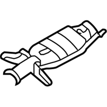Mitsubishi Catalytic Converter - MN156569