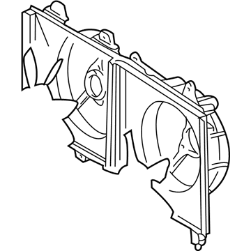 Mitsubishi Fan Shroud - MR993931