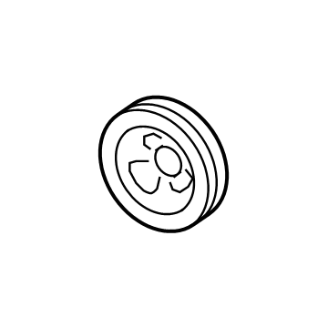 Mitsubishi Crankshaft Pulley - 1104A114